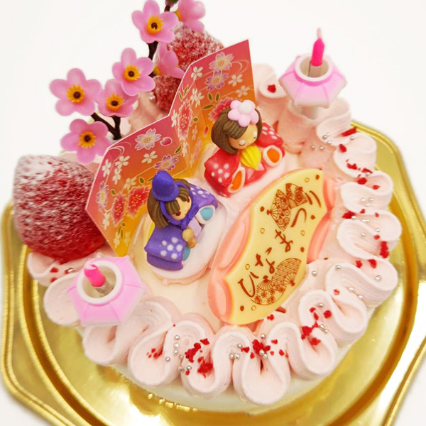 超豪華　にぎやかなひな祭りケーキ2022 ひなまつりケーキ　雛祭り　イベント